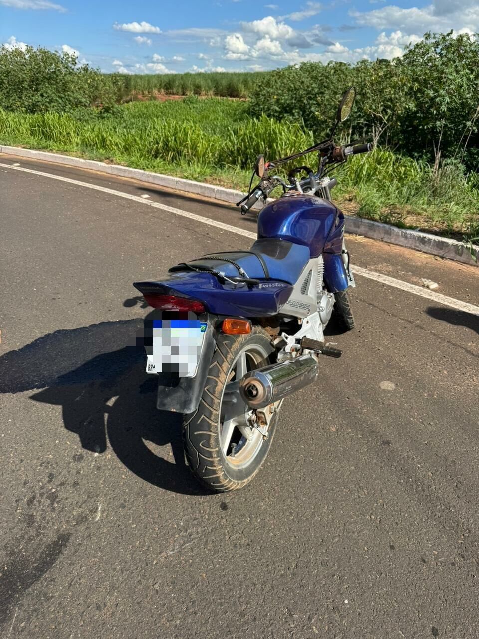 Imagem de compartilhamento para o artigo Corpo de Bombeiros socorre motociclista após queda no trevo de Costa Rica, sentido Chapadão do Sul da MS Todo dia